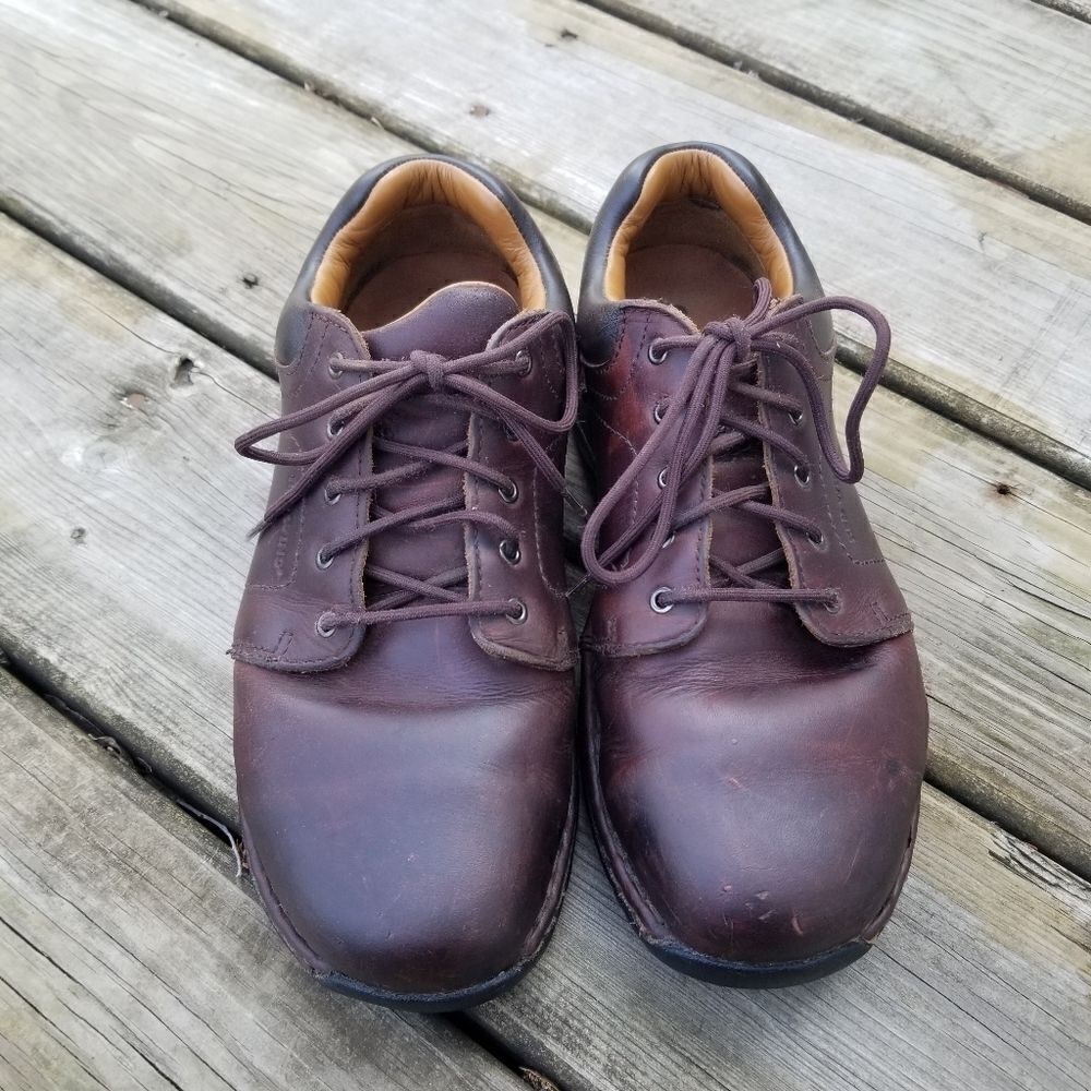 Red Wing Shoes Steel‎ Toe Leather Work Shoes Wms 8
